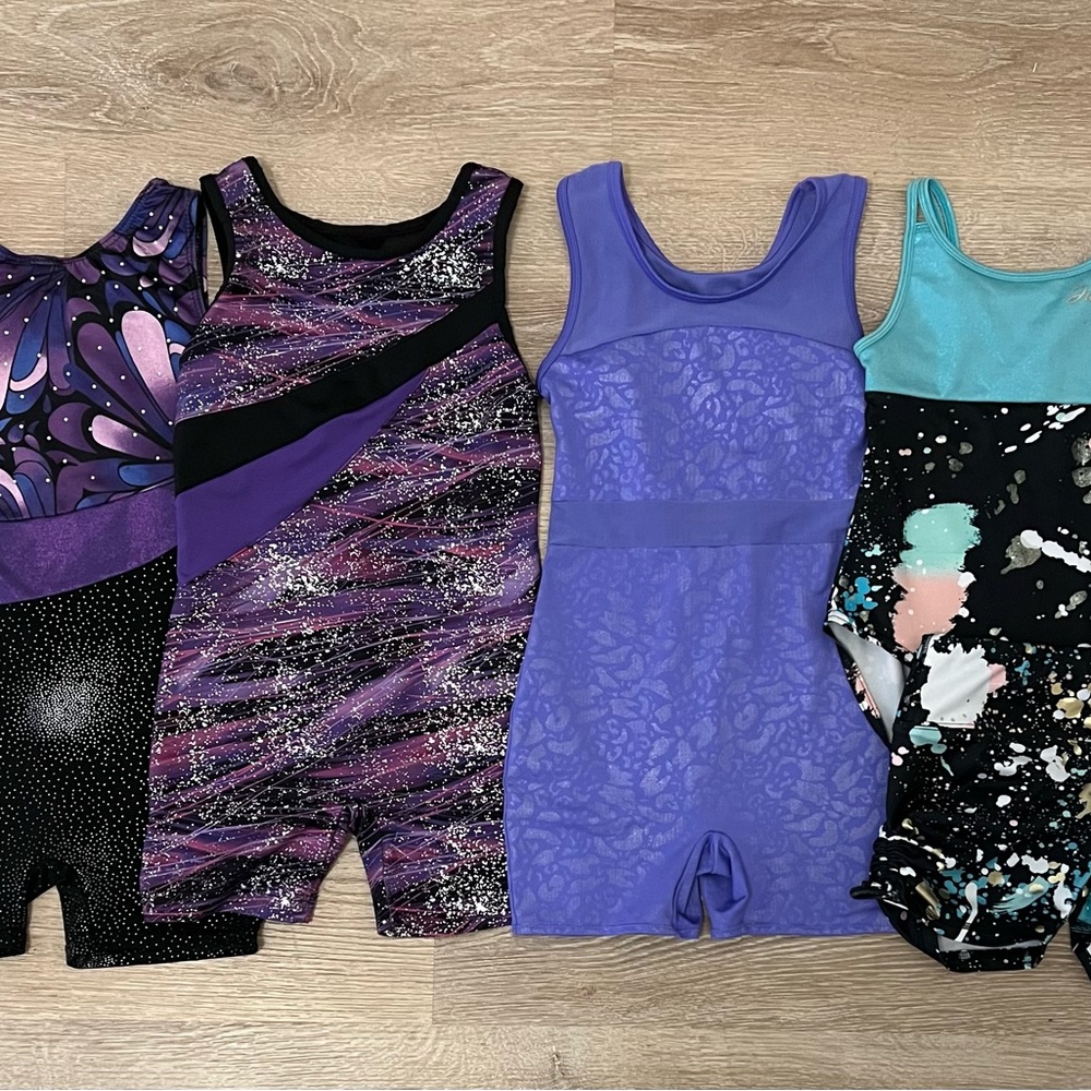 Girls dance/gymnastics leotards
